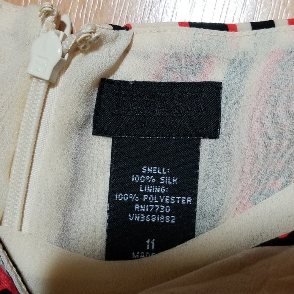 Anna Sui for Target Orange Black off ahoulder 11 - Picture 2 of 3